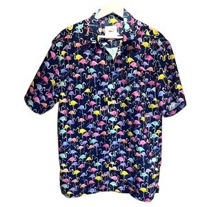 Spicy Tuna Men’s Flamingo Bright Colors Size Small
